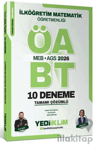 MEB AGS ÖABT 2026 İlköğretim Matematik Öğretmenliği Tamamı Çözümlü 10 