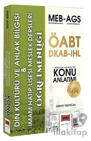 MEB-AGS ÖABT DKAB-İHL Din Kültürü ve Ahlak Bilgisi Öğretmenliği Konu Anlatımı