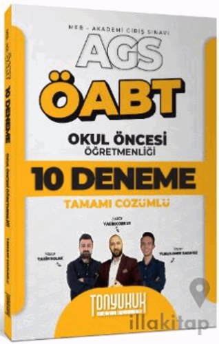 MEB AGS ÖABT Okul Öncesi Öğretmenliği Tamamı Çözümlü 10 Deneme Sınavı