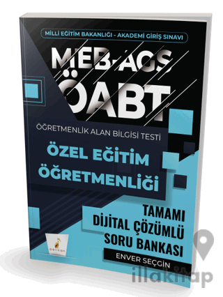 MEB-AGS ÖABT Özel Eğitim Öğretmenliği Tamamı Çözümlü Soru Bankası