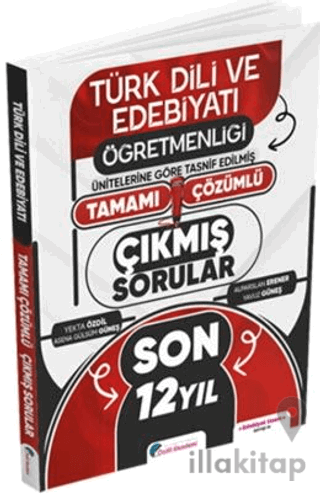 MEB AGS ÖABT Türk Dili ve Edebiyatı Öğretmenliği Son 12 Yıl Tamamı Çöz