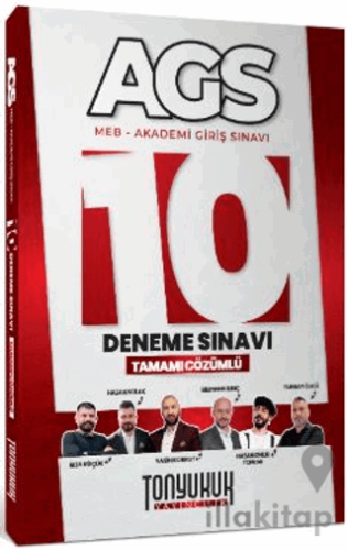 MEB AGS Tamamı Çözümlü 10 Deneme Sınavı