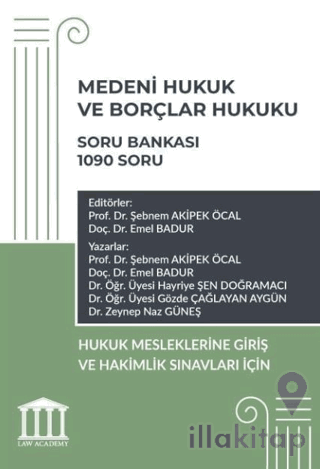 Medeni Hukuk ve Borçlar Hukuku Soru Bankası - Hukuk Mesleklerine Giriş Sınavına Hazırlık
