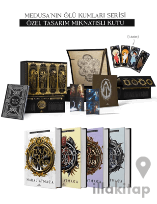 Medusa’nın Ölü Kumları Serisi - Hediyeli Mıknatıslı Kutu