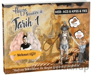 Mehmet Eğit KPSS TYT AYT Hafıza Teknikleri İle Tarih -1