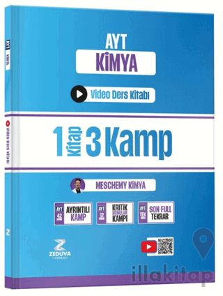 Meschemy Kimya AYT Kimya 1 Kitap 3 Kamp Video Ders Kitabı