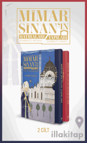 Mimar Sinan'ın Hatıraları - Mimar Sinan'ın Yapıları (2 Cilt)