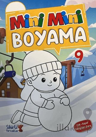 Mini Mini Boyama Çek-Kopar Kolaydan Zora 9