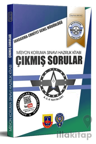 Misyon Koruma Sınavına Hazırlık Kitabı Geçmiş Yıllarda Çıkmış Sorular