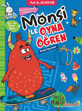 Monsi ile Oyna Öğren Renkli Oyunlar