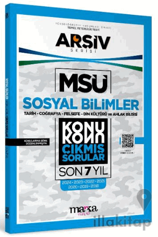 MSÜ Sosyal Bilimler Konu Konu Çıkmış Sorular Son 7 Yıl