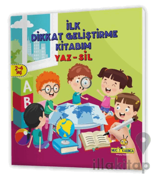 Mucit Karınca 1. Seri (2-4 Yaş) Yaz-Sil Kitaplar - Evde Etkinlik Seti