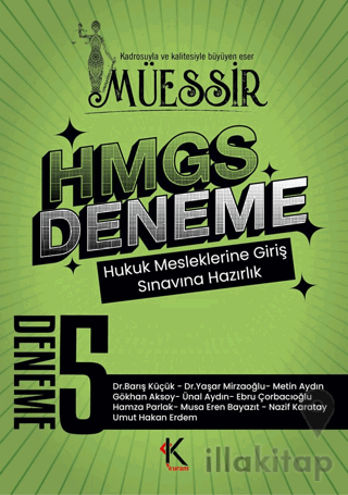 Müessir HMGS Çözümlü 5 Deneme