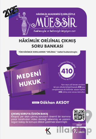 Müessir Medeni Hukuk Soru Bankası