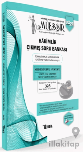 Müessir Medeni Usul Hukuku Hakimlik Çıkmış Soru Bankası