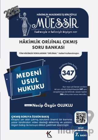 Müessir Medeni Usul Hukuku Soru Bankası