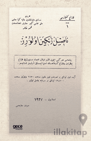 Nasıl Zengin Olurum (Osmanlıca)