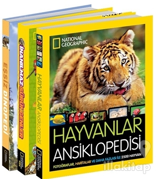 National Geographic Kids Hayvanlar Ansiklopedi Seti (3 Kitap Takım) (C
