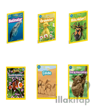 National Geographic Kids Okul Öncesi Serisi 6 Kitap
