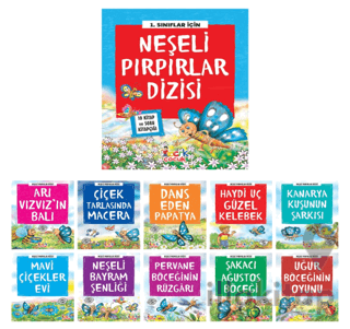 Neşeli Pırpırlar Dizisi (10 Kitap+Soru Kitapçığı)