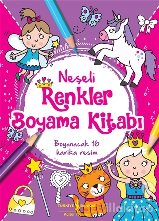 Neşeli Renkler Boyama Kitabı