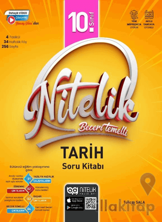 Nitelik 10. Sınıf Tarih Beceri Temelli Soru Kitabı