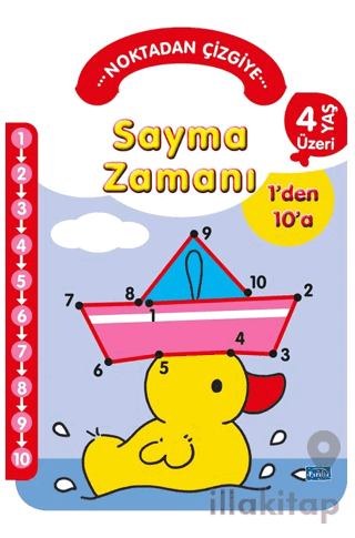 Noktadan Çizgiye Sayma Zamanı 1'den 10'a