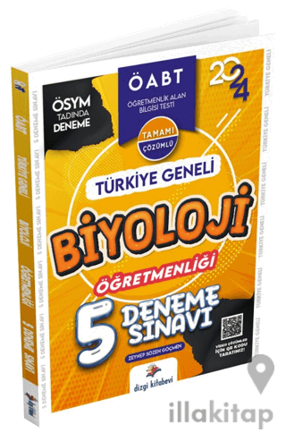 ÖABT Biyoloji Öğretmenliği Türkiye Geneli 5 Deneme Sınavı