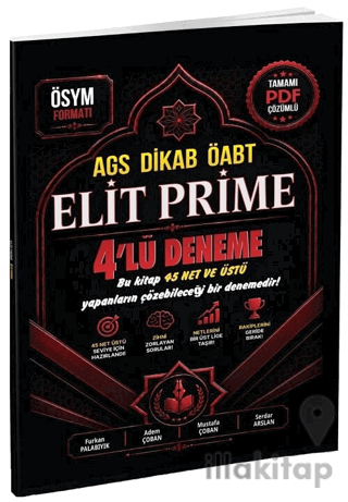ÖABT MEB-AGS DİKAB Din Kültürü Öğretmenliği ELİT PRİME 4 Deneme
