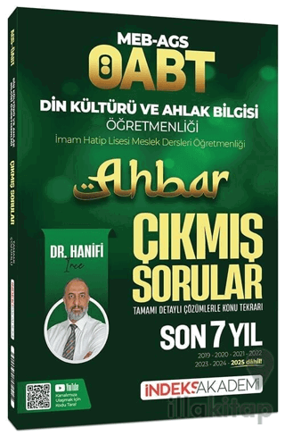 ÖABT MEB-AGS Din Kültürü ve Ahlak Bilgisi Ahbar Çıkmış Sorular Son 7 Y