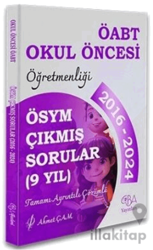 ÖABT MEB-AGS Okul Öncesi Öğretmenliği Çıkmış Sorular Son 9 Yıl Çözümlü