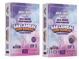ÖABT MEB-AGS Okul Öncesi Öğretmenliği Saklambaç Soru Bankası Set