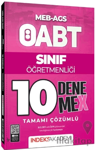 ÖABT MEB - AGS Sınıf Öğretmenliği 10 DenemeX Çözümlü