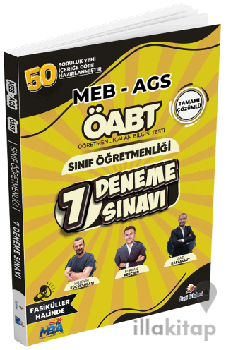 ÖABT MEB-AGS Sınıf Öğretmenliği 7 Deneme Fasikül Çözümlü