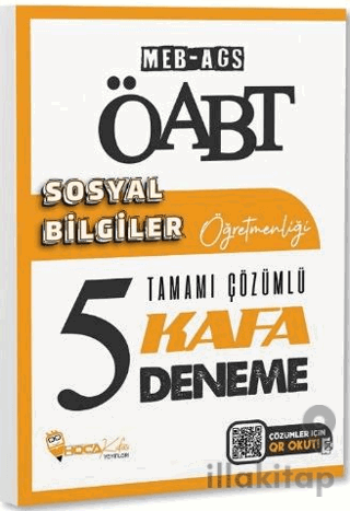 ÖABT MEB-AGS Sosyal Bilgiler Öğretmenliği 5 Kafa Deneme Çözümlü