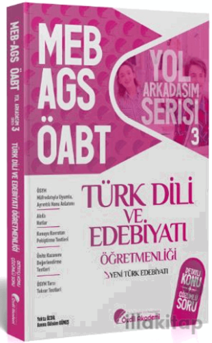 ÖABT MEB-AGS Türk Dili ve Edebiyatı 3. Kitap Yeni Türk Edebiyatı Konu Anlatımlı Soru Bankası