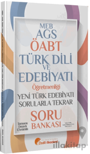 ÖABT MEB AGS Türk Dili ve Edebiyatı Yeni Türk Edebiyatı Sorularla Tekrar Soru Bankası