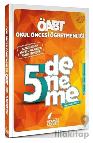 ÖABT Okul Öncesi Öğretmenliği 5 Deneme Çözümlü