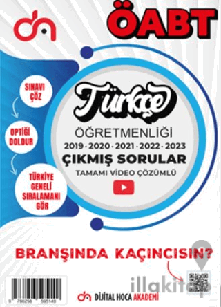 ÖABT Türkçe Öğretmenliği Son Beş Yıl Çıkmış Sorular Tamamı Video Çözümlü