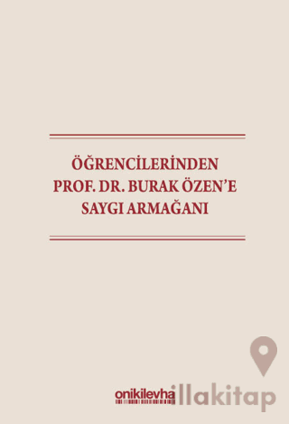 Öğrencilerinden Prof. Dr. Burak Özen'e Saygı Armağanı