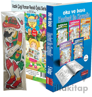 Oku, Boya ve Oynat: Hacivat ile Karagöz Seti