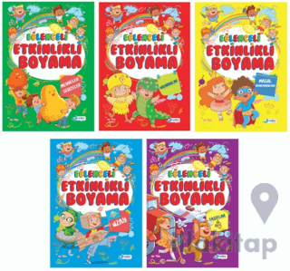Okul Öncesi Eğitici Etkinlikli Boyama Seti