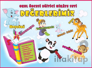 Okul Öncesi Eğitici Hikaye Seti: Değerlerimiz (15 Kitap Takım)