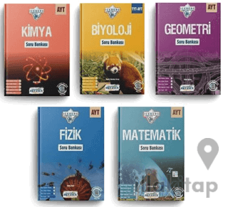 Okyanus Yayınları AYT Sayısal 5 Kitap Set