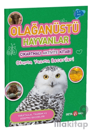 Olağanüstü Hayvanlar - Çıkartmalı Aktivite Kitabı