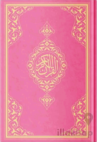 Orta Boy Resm-i Osmani Kur'an-ı Kerim (Özel, Pembe Kapak, Mühürlü)