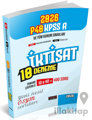 P48 KPSS A Grubu İktisat 10 Deneme