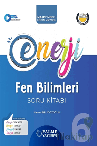 Palme 6. Sınıf Enerji Fen Bilimleri Soru Kitabı