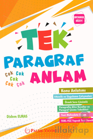 Palme Tek Paragraf Çok Anlam Yaprak Testleri (Ortaokul Düzeyi)