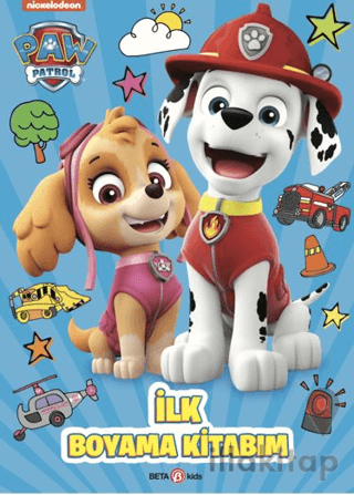 Paw Patrol İlk Boyama Kitabım